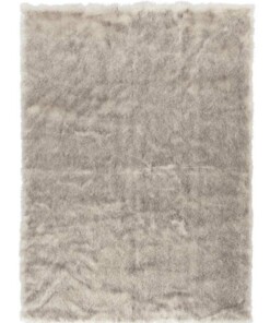 Imitatiebont hoogpolig vloerkleed Superior - grijs/wit - overzicht boven, thumbnail