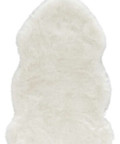 Decoratievacht imitatiebont Superior - wit - overzicht boven, thumbnail Decoratievacht imitatiebont Superior - wit - overzicht boven, thumbnail