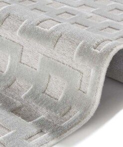 Modern vloerkleed Bouton - grijs - close up, thumbnail Modern vloerkleed Bouton - grijs - close up, thumbnail