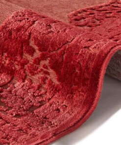 Vintage vloerkleed Willow - rood - close up, thumbnail Vintage vloerkleed Willow - rood - close up, thumbnail