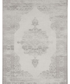 Vintage vloerkleed Willow - grijs - overzicht boven, thumbnail