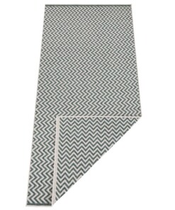 Buitenkleed zigzag Ivy - groen/crème - overzicht boven, thumbnail Buitenkleed zigzag Ivy - groen/crème - overzicht boven, thumbnail