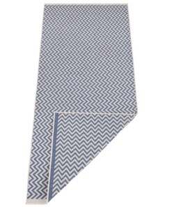 Buitenkleed zigzag Ivy - blauw/crème - overzicht boven, thumbnail Buitenkleed zigzag Ivy - blauw/crème - overzicht boven, thumbnail