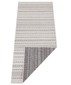 Design binnen & buiten vloerkleed Lily - grijs/crème - overzicht boven, thumbnail Design binnen & buiten vloerkleed Lily - grijs/crème - overzicht boven, thumbnail