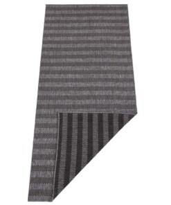 Design binnen & buiten vloerkleed Delilia - grijs/antraciet - overzicht boven, thumbnail