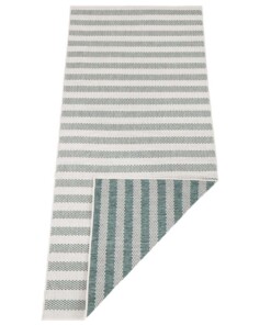 Design binnen & buiten loper Delilia - groen/crème - overzicht boven, thumbnail Design binnen & buiten loper Delilia - groen/crème - overzicht boven, thumbnail