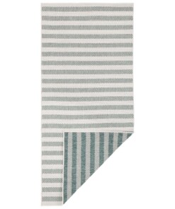 Design binnen & buiten loper Delilia - groen/crème - overzicht boven, thumbnail Design binnen & buiten loper Delilia - groen/crème - overzicht boven, thumbnail