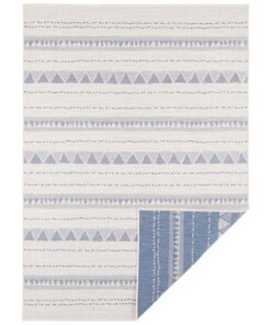 Binnen & buiten vloerkleed Bahama's - blauw/creme - overzicht boven, thumbnail Binnen & buiten vloerkleed Bahama's - blauw/creme - overzicht boven, thumbnail