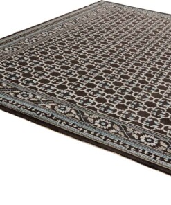 Oosters vloerkleed Kalypso - antraciet/grijs - overzicht schuin, thumbnail