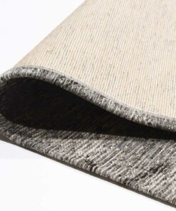 Vintage vloerkleed Escher Dim Grey - close up vouw