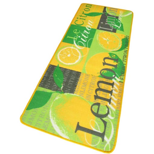 Keukenloper Lemon 102105 - overzicht schuin