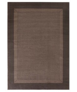 Design vloerkleed Band - bruin - overzicht boven, thumbnail