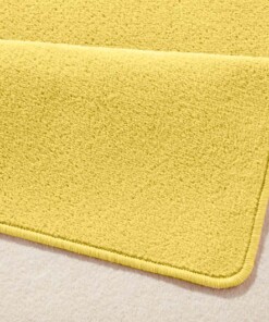 Modern effen vloerkleed Fancy - geel - close up vouw, thumbnail Modern effen vloerkleed Fancy - geel - close up vouw, thumbnail