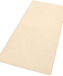 Moderne effen loper Fancy - beige - overzicht schuin, thumbnail Moderne effen loper Fancy - beige - overzicht schuin, thumbnail