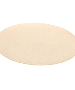 Modern effen vloerkleed rond Fancy - beige - overzicht schuin, thumbnail Modern effen vloerkleed rond Fancy - beige - overzicht schuin, thumbnail