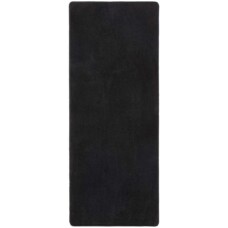 Moderne effen loper Fancy - zwart - overzicht schuin, thumbnail Moderne effen loper Fancy - zwart - overzicht schuin, thumbnail
