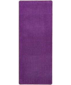 Moderne effen loper Fancy - paars - overzicht schuin, thumbnail