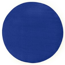 Modern effen vloerkleed rond Fancy - blauw - overzicht boven, thumbnail Modern effen vloerkleed rond Fancy - blauw - overzicht boven, thumbnail