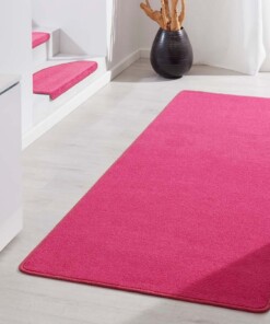 Moderne effen loper Fancy - roze - sfeer