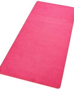 Moderne effen loper Fancy - roze - overzicht schuin, thumbnail Moderne effen loper Fancy - roze - overzicht schuin, thumbnail