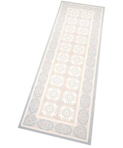 Vloerkleed vinyl ruiten Amy - blauw/grijs - overzicht schuin, thumbnail Vloerkleed vinyl ruiten Amy - blauw/grijs - overzicht schuin, thumbnail