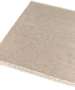 Hoogpolig vloerkleed Aloe - beige/crème - overzicht schuin, thumbnail Hoogpolig vloerkleed Aloe - beige/crème - overzicht schuin, thumbnail