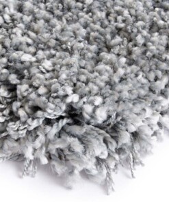 Hoogpolig vloerkleed Talence Elle Decoration - grijs - close up, thumbnail