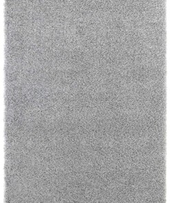 Hoogpolig vloerkleed Talence Elle Decoration - grijs - overzicht boven