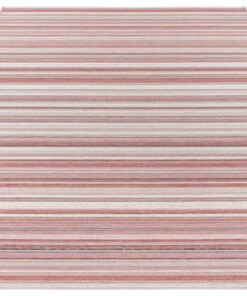 Binnen & buiten vloerkleed Calais Elle Decoration - rood/roze - overzicht schuin, thumbnail Binnen & buiten vloerkleed Calais Elle Decoration - rood/roze - overzicht schuin, thumbnail