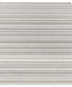 Binnen & buiten vloerkleed Calais Elle Decoration - groen/crème - overzicht schuin, thumbnail