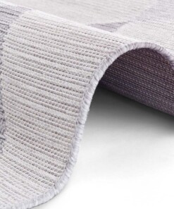 Binnen & buiten vloerkleed Sevres Elle Decoration - lichtgrijs - close up, thumbnail Binnen & buiten vloerkleed Sevres Elle Decoration - lichtgrijs - close up, thumbnail