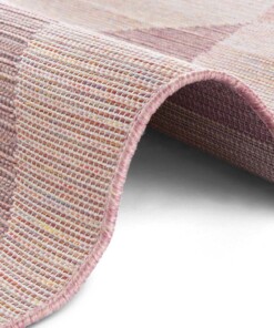 Binnen & buiten vloerkleed Sevres Elle Decoration - roze - close up, thumbnail Binnen & buiten vloerkleed Sevres Elle Decoration - roze - close up, thumbnail