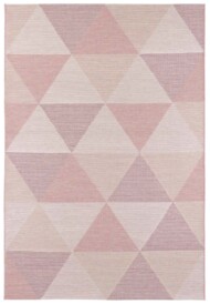 Binnen & buiten vloerkleed Sevres Elle Decoration - roze - overzicht boven, thumbnail Binnen & buiten vloerkleed Sevres Elle Decoration - roze - overzicht boven, thumbnail