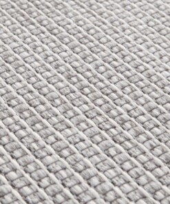 Binnen & buiten vloerkleed Millau Elle Decoration - grijs/crème - close up, thumbnail