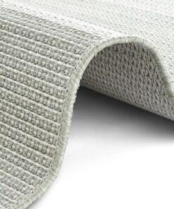 Binnen & buiten vloerkleed Millau Elle Decoration - groen - close up, thumbnail