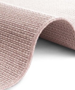 Binnen & buiten vloerkleed Millau Elle Decoration - roze - close up, thumbnail Binnen & buiten vloerkleed Millau Elle Decoration - roze - close up, thumbnail