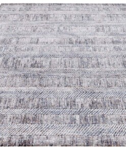 Design vloerkleed Gonesse Elle Decoration - blauw/grijs - overzicht schuin, thumbnail