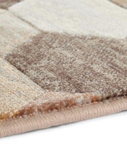 Design vloerkleed Manosque Elle Decoration - beige/bruin - close up, thumbnail Design vloerkleed Manosque Elle Decoration - beige/bruin - close up, thumbnail