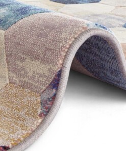 Design vloerkleed Manosque Elle Decoration - meerkleurig - close up, thumbnail Design vloerkleed Manosque Elle Decoration - meerkleurig - close up, thumbnail