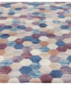 Design vloerkleed Manosque Elle Decoration - meerkleurig - overzicht schuin, thumbnail Design vloerkleed Manosque Elle Decoration - meerkleurig - overzicht schuin, thumbnail