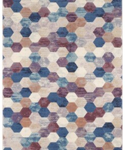 Design vloerkleed Manosque Elle Decoration - meerkleurig - overzicht boven, thumbnail Design vloerkleed Manosque Elle Decoration - meerkleurig - overzicht boven, thumbnail