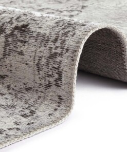 Vlakweef vloerkleed Vertou Elle Decoration - grijs - close up, thumbnail Vlakweef vloerkleed Vertou Elle Decoration - grijs - close up, thumbnail