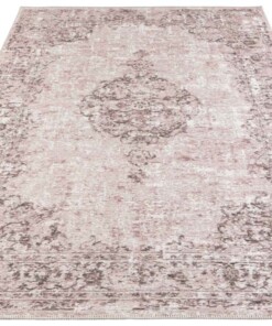 Vlakweef vloerkleed Vertou Elle Decoration - lichtroze/zwart - overzicht schuin, thumbnail Vlakweef vloerkleed Vertou Elle Decoration - lichtroze/zwart - overzicht schuin, thumbnail