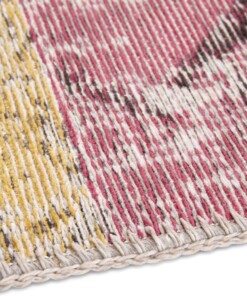 Vlakweef vloerkleed Toulon Elle Decoration - meerkleurig - close up, thumbnail Vlakweef vloerkleed Toulon Elle Decoration - meerkleurig - close up, thumbnail