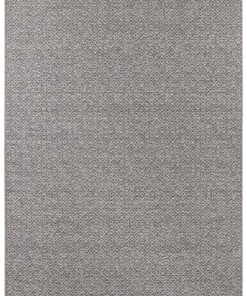 Binnen & buiten vloerkleed Croix Elle Decoration - grijs - overzicht boven, thumbnail