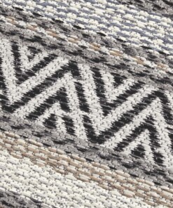 Binnen & buiten vloerkleed Rodez Elle Decoration - meerkleurig - close up, thumbnail