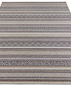 Binnen & buiten vloerkleed Rodez Elle Decoration - meerkleurig - overzicht schuin, thumbnail