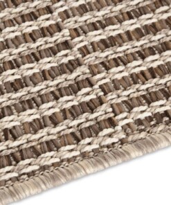 Binnen & buiten vloerkleed Dreux Elle Decoration - crème - close up, thumbnail Binnen & buiten vloerkleed Dreux Elle Decoration - crème - close up, thumbnail