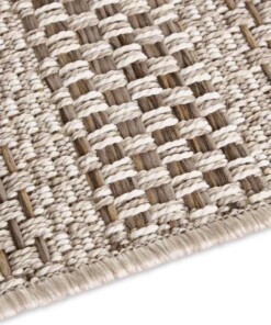 Binnen & buiten vloerkleed Arras Elle Decoration - bruin - close up, thumbnail Binnen & buiten vloerkleed Arras Elle Decoration - bruin - close up, thumbnail