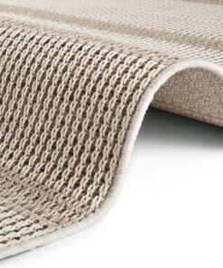 Jute buitenkleed Laon Elle Decoration - crème - close up, thumbnail